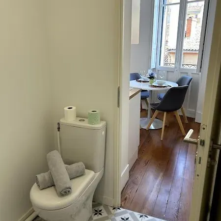 Apartament Le Toulousain 302 - Cosy En Hypercentre - Quartier Jeanne-d'arc Tuluza